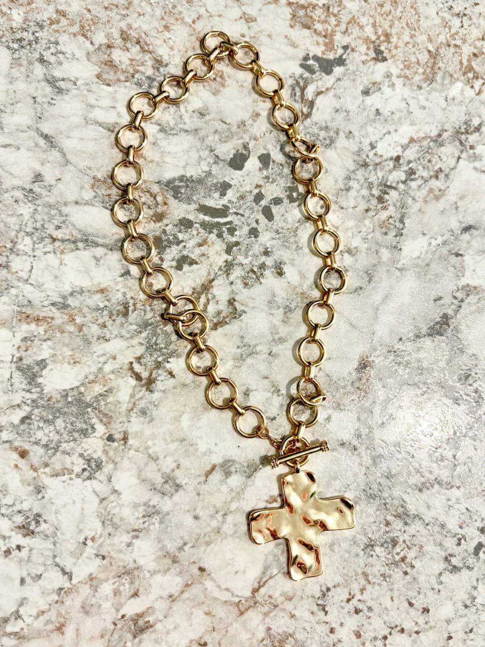 Gold Cross Necklace